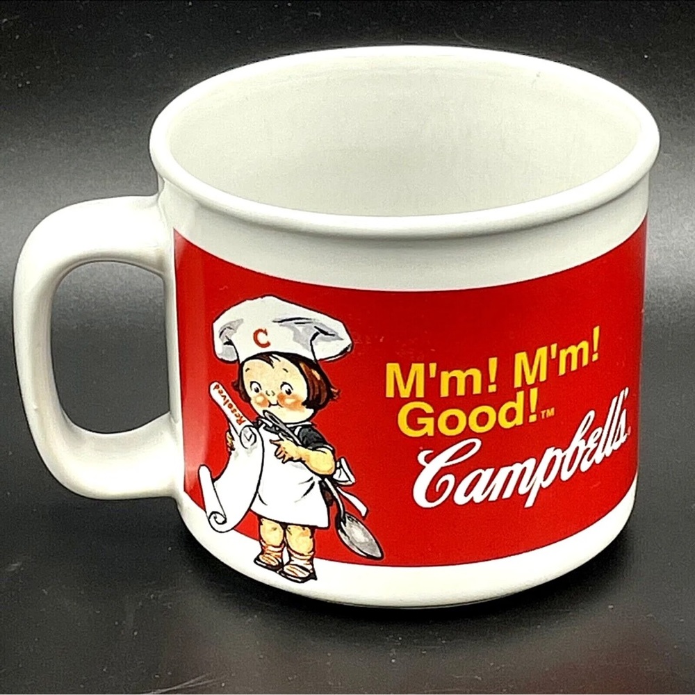 Original Campbell's Soup 14 oz Coffee Tea Cup Mug Collectible 2004 #31389 TM